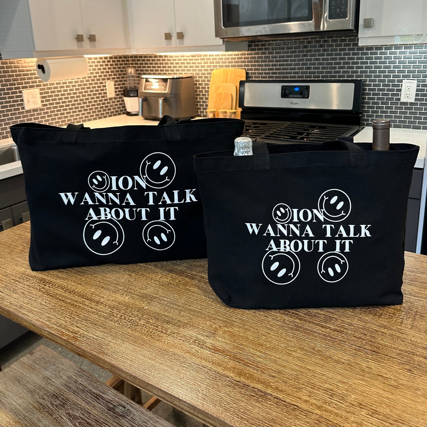 THE ION WANNA TALK TOTE
