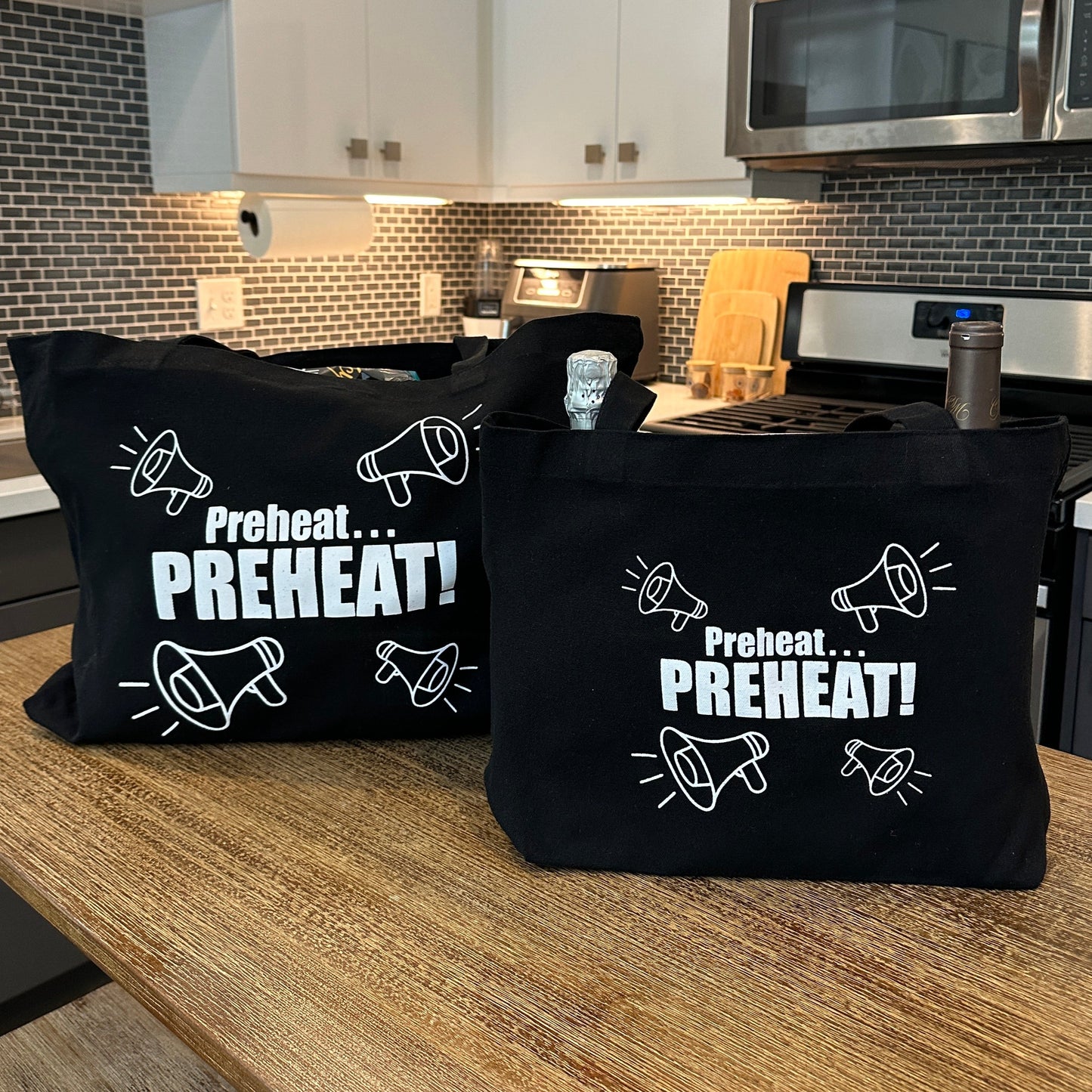 THE PREHEAT TOTE